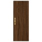 vidaXL Highboard Braun Eichen-Optik 34,5x34x180 cm Holzwerkstoff vidaXL Highboard Braun Eichen-Optik 34,5x34x180 cm Holzwerkstoff