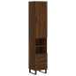 vidaXL Highboard Braun Eichen-Optik 34,5x34x180 cm Holzwerkstoff vidaXL Highboard Braun Eichen-Optik 34,5x34x180 cm Holzwerkstoff