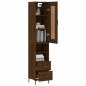 vidaXL Highboard Braun Eichen-Optik 34,5x34x180 cm Holzwerkstoff vidaXL Highboard Braun Eichen-Optik 34,5x34x180 cm Holzwerkstoff