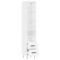 vidaXL Highboard Weiß 34,5x34x180 cm Holzwerkstoff vidaXL Highboard Weiß 34,5x34x180 cm Holzwerkstoff