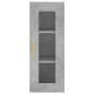 vidaXL Highboard Betongrau 34,5x34x180 cm Holzwerkstoff vidaXL Highboard Betongrau 34,5x34x180 cm Holzwerkstoff
