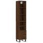 vidaXL Highboard Braun Eichen-Optik 34,5x34x180 cm Holzwerkstoff vidaXL Highboard Braun Eichen-Optik 34,5x34x180 cm Holzwerkstoff