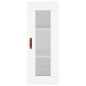 vidaXL Highboard Weiß 34,5x34x180 cm Holzwerkstoff vidaXL Highboard Weiß 34,5x34x180 cm Holzwerkstoff
