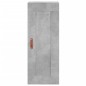 vidaXL Highboard Betongrau 34,5x34x180 cm Holzwerkstoff vidaXL Highboard Betongrau 34,5x34x180 cm Holzwerkstoff