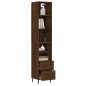 vidaXL Highboard Braun Eichen-Optik 34,5x34x180 cm Holzwerkstoff vidaXL Highboard Braun Eichen-Optik 34,5x34x180 cm Holzwerkstoff