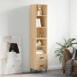 vidaXL Highboard Sonoma-Eiche 34,5x34x180 cm Holzwerkstoff vidaXL Highboard Sonoma-Eiche 34,5x34x180 cm Holzwerkstoff