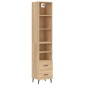 vidaXL Highboard Sonoma-Eiche 34,5x34x180 cm Holzwerkstoff vidaXL Highboard Sonoma-Eiche 34,5x34x180 cm Holzwerkstoff