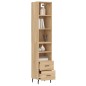 vidaXL Highboard Sonoma-Eiche 34,5x34x180 cm Holzwerkstoff vidaXL Highboard Sonoma-Eiche 34,5x34x180 cm Holzwerkstoff