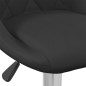 Barhocker 2 Stk. Schwarz Samt Barhocker 2 Stk. Schwarz Samt