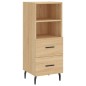 vidaXL Highboard Sonoma-Eiche 34,5x34x180 cm Holzwerkstoff vidaXL Highboard Sonoma-Eiche 34,5x34x180 cm Holzwerkstoff