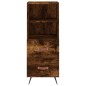 vidaXL Highboard Räuchereiche 34,5x34x180 cm Holzwerkstoff vidaXL Highboard Räuchereiche 34,5x34x180 cm Holzwerkstoff