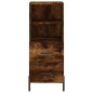 vidaXL Highboard Räuchereiche 34,5x34x180 cm Holzwerkstoff vidaXL Highboard Räuchereiche 34,5x34x180 cm Holzwerkstoff