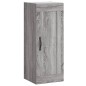 vidaXL Highboard Grau Sonoma 34,5x34x180 cm Holzwerkstoff vidaXL Highboard Grau Sonoma 34,5x34x180 cm Holzwerkstoff