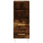 vidaXL Highboard Räuchereiche 34,5x34x180 cm Holzwerkstoff vidaXL Highboard Räuchereiche 34,5x34x180 cm Holzwerkstoff