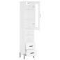 vidaXL Highboard Weiß 34,5x34x180 cm Holzwerkstoff vidaXL Highboard Weiß 34,5x34x180 cm Holzwerkstoff