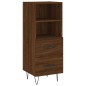 vidaXL Highboard Braun Eichen-Optik 34,5x34x180 cm Holzwerkstoff vidaXL Highboard Braun Eichen-Optik 34,5x34x180 cm Holzwerkstoff