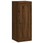 vidaXL Highboard Braun Eichen-Optik 34,5x34x180 cm Holzwerkstoff vidaXL Highboard Braun Eichen-Optik 34,5x34x180 cm Holzwerkstoff