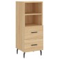 vidaXL Highboard Sonoma-Eiche 34,5x34x180 cm Holzwerkstoff vidaXL Highboard Sonoma-Eiche 34,5x34x180 cm Holzwerkstoff