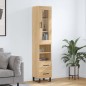 vidaXL Highboard Sonoma-Eiche 34,5x34x180 cm Holzwerkstoff vidaXL Highboard Sonoma-Eiche 34,5x34x180 cm Holzwerkstoff