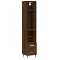 vidaXL Highboard Braun Eichen-Optik 34,5x34x180 cm Holzwerkstoff vidaXL Highboard Braun Eichen-Optik 34,5x34x180 cm Holzwerkstoff