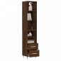 vidaXL Highboard Braun Eichen-Optik 34,5x34x180 cm Holzwerkstoff vidaXL Highboard Braun Eichen-Optik 34,5x34x180 cm Holzwerkstoff