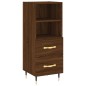 vidaXL Highboard Braun Eichen-Optik 34,5x34x180 cm Holzwerkstoff vidaXL Highboard Braun Eichen-Optik 34,5x34x180 cm Holzwerkstoff