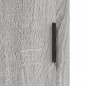 vidaXL Highboard Grau Sonoma 34,5x34x180 cm Holzwerkstoff vidaXL Highboard Grau Sonoma 34,5x34x180 cm Holzwerkstoff