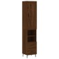 vidaXL Highboard Braun Eichen-Optik 34,5x34x180 cm Holzwerkstoff vidaXL Highboard Braun Eichen-Optik 34,5x34x180 cm Holzwerkstoff