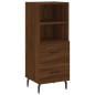 vidaXL Highboard Braun Eichen-Optik 34,5x34x180 cm Holzwerkstoff vidaXL Highboard Braun Eichen-Optik 34,5x34x180 cm Holzwerkstoff