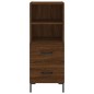 vidaXL Highboard Braun Eichen-Optik 34,5x34x180 cm Holzwerkstoff vidaXL Highboard Braun Eichen-Optik 34,5x34x180 cm Holzwerkstoff