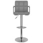 Barhocker 2 Stk. Grau Kunstleder Barhocker 2 Stk. Grau Kunstleder