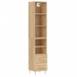 vidaXL Highboard Sonoma-Eiche 34,5x34x180 cm Holzwerkstoff vidaXL Highboard Sonoma-Eiche 34,5x34x180 cm Holzwerkstoff