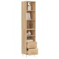 vidaXL Highboard Sonoma-Eiche 34,5x34x180 cm Holzwerkstoff vidaXL Highboard Sonoma-Eiche 34,5x34x180 cm Holzwerkstoff