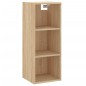 vidaXL Highboard Sonoma-Eiche 34,5x34x180 cm Holzwerkstoff vidaXL Highboard Sonoma-Eiche 34,5x34x180 cm Holzwerkstoff