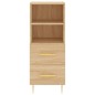vidaXL Highboard Sonoma-Eiche 34,5x34x180 cm Holzwerkstoff vidaXL Highboard Sonoma-Eiche 34,5x34x180 cm Holzwerkstoff
