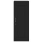 vidaXL Highboard Schwarz 34,5x34x180 cm Holzwerkstoff vidaXL Highboard Schwarz 34,5x34x180 cm Holzwerkstoff