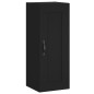 vidaXL Highboard Schwarz 34,5x34x180 cm Holzwerkstoff vidaXL Highboard Schwarz 34,5x34x180 cm Holzwerkstoff