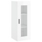 vidaXL Highboard Hochglanz-Weiß 34,5x34x180 cm Holzwerkstoff vidaXL Highboard Hochglanz-Weiß 34,5x34x180 cm Holzwerkstoff