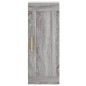vidaXL Highboard Grau Sonoma 34,5x34x180 cm Holzwerkstoff vidaXL Highboard Grau Sonoma 34,5x34x180 cm Holzwerkstoff