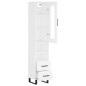 vidaXL Highboard Weiß 34,5x34x180 cm Holzwerkstoff vidaXL Highboard Weiß 34,5x34x180 cm Holzwerkstoff