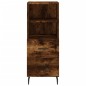 vidaXL Highboard Räuchereiche 34,5x34x180 cm Holzwerkstoff vidaXL Highboard Räuchereiche 34,5x34x180 cm Holzwerkstoff