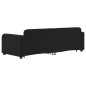 vidaXL Tagesbett Ausziehbar Schwarz 80x200 cm Samt vidaXL Tagesbett Ausziehbar Schwarz 80x200 cm Samt