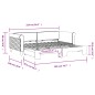 vidaXL Tagesbett Ausziehbar Gelb 90x200 cm Samt vidaXL Tagesbett Ausziehbar Gelb 90x200 cm Samt