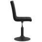Esszimmerstühle 2 Stk. Drehbar Schwarz Samt Esszimmerstühle 2 Stk. Drehbar Schwarz Samt