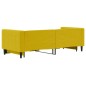 vidaXL Tagesbett Ausziehbar Gelb 80x200 cm Samt