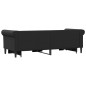 vidaXL Tagesbett Ausziehbar Schwarz 90x200 cm Kunstleder vidaXL Tagesbett Ausziehbar Schwarz 90x200 cm Kunstleder