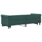 vidaXL Tagesbett Ausziehbar Dunkelgrün 80x200 cm Samt vidaXL Tagesbett Ausziehbar Dunkelgrün 80x200 cm Samt