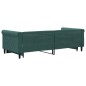 vidaXL Tagesbett Ausziehbar Dunkelgrün 90x200 cm Samt vidaXL Tagesbett Ausziehbar Dunkelgrün 90x200 cm Samt