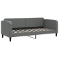 vidaXL Tagesbett Ausziehbar Dunkelgrau 80x200 cm Stoff vidaXL Tagesbett Ausziehbar Dunkelgrau 80x200 cm Stoff