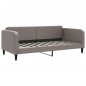 vidaXL Tagesbett Ausziehbar Taupe 90x200 cm Stoff vidaXL Tagesbett Ausziehbar Taupe 90x200 cm Stoff